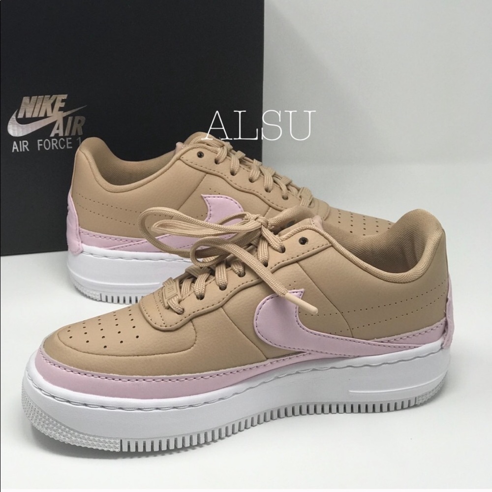 NWT Nike Air Force 1 Jester XX Beige Pink White W - Picture 3 of 8
